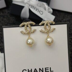 Chanel pendant earrings